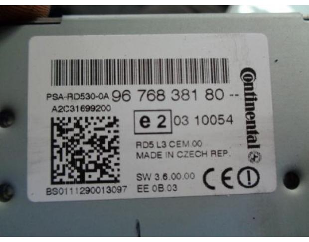 cd audio citroen c4 1.6hdi 9h06 9676838180