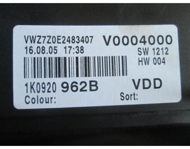 vindem ceas bord vw golf 5 plus 1.9tdi bkc cod 1k0920962b